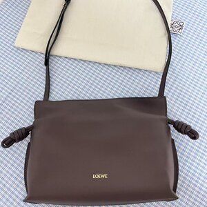 Loewe Flamenco Clutch mini bag in calfskin nappa leather